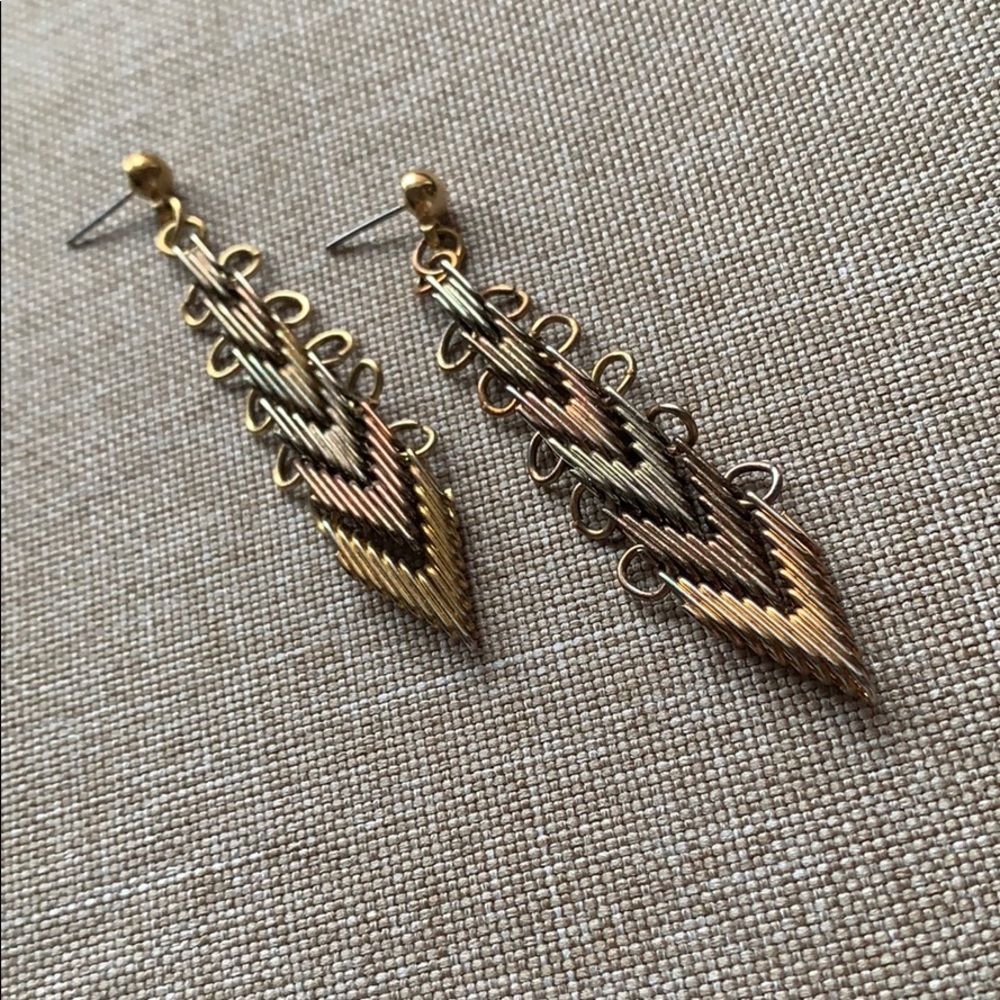 Vintage post earrings